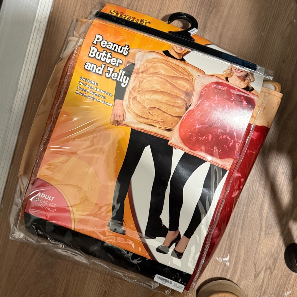 Peanut Butter and Jelly Costume Set